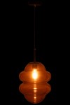 lampa sufitowa honey spoon glass brown j-line