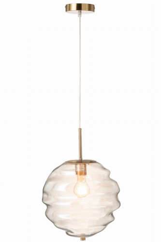 lampa sufitowa honeycomb plaster miodu w kolorze light cognac j-line