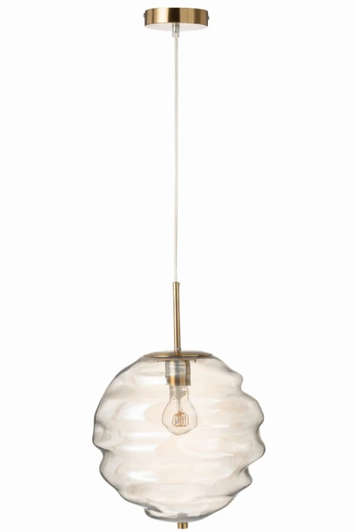 lampa sufitowa honeycomb plaster miodu w kolorze light cognac j-line