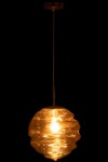 lampa sufitowa honeycomb plaster miodu w kolorze light cognac j-line