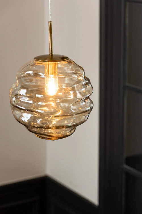 lampa sufitowa honeycomb plaster miodu w kolorze light cognac j-line