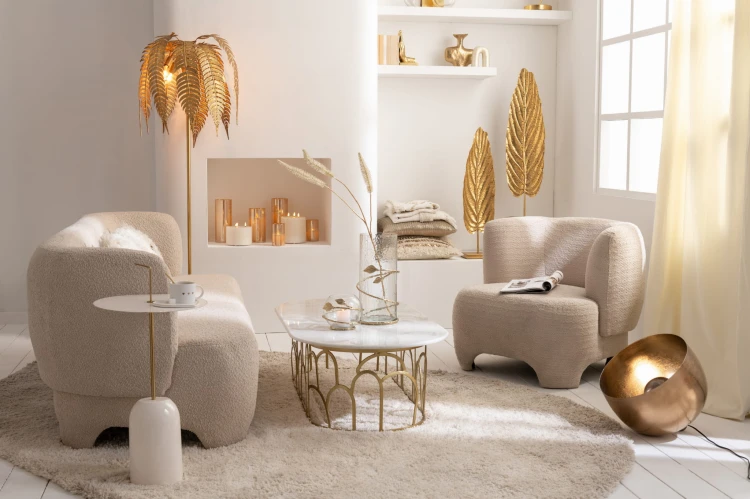lampa reflektor saloon metal gold j-line