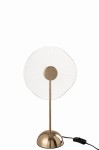 lampa stołowa kwiat złota led j-line