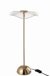lampa stołowa kwiat złota duża j-line