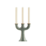 świecznik ceramiczny zielony green