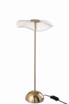 lampa stołowa kwiat złota duża j-line