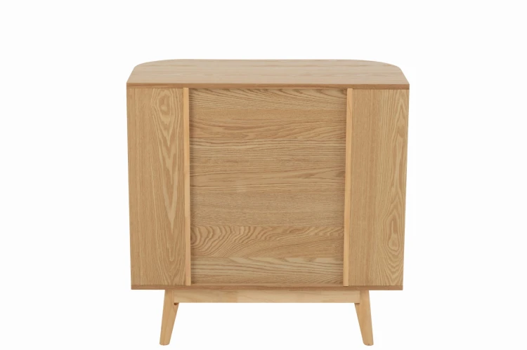 szafka round z drewna sosnowego z szufladami j-line
