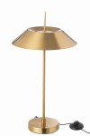 lampa stołowa aurelia gold z metalu j-line