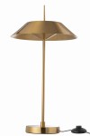 lampa stołowa aurelia gold z metalu j-line