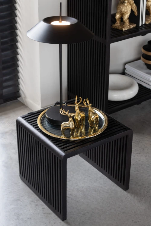 lampa stołowa aurelia black j-line