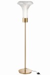 lampa podłogowa flora led gold glass j-line