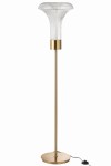 lampa podłogowa flora led gold glass j-line