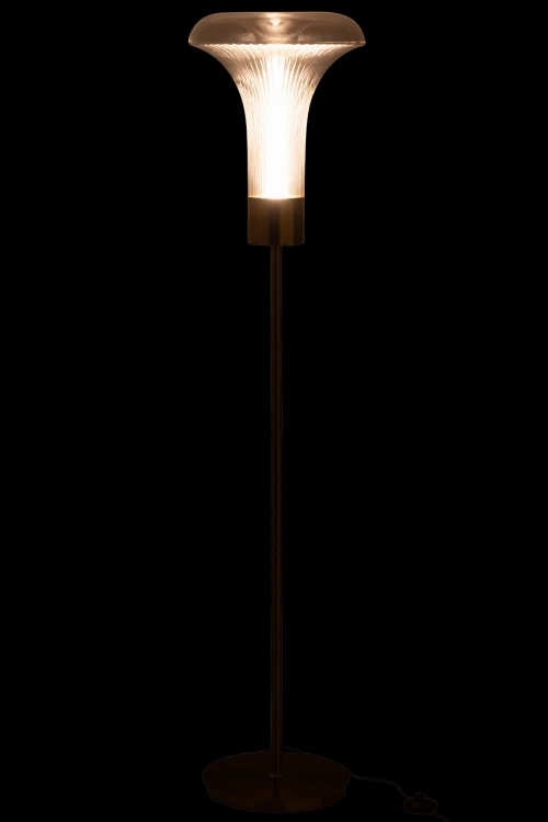 lampa podłogowa flora led gold glass j-line