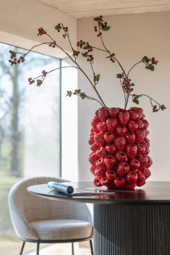 wazon ceramiczny berry red j-line