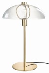 lampa stołowa jeff metal szkło gold j-line