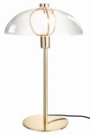 lampa stołowa jeff metal szkło gold j-line