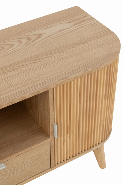 szafka komoda round z drewna sosnowego j-line
