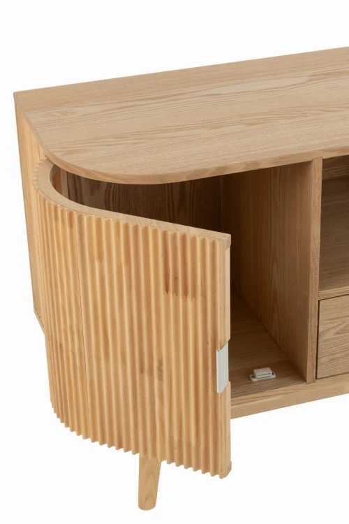 szafka komoda round z drewna sosnowego j-line