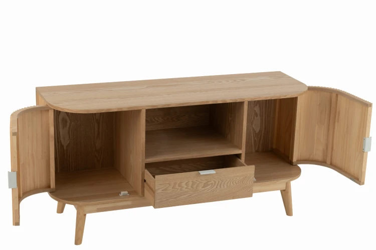 szafka komoda round z drewna sosnowego j-line