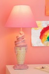 lampa stołowa ice cream różowa j-line