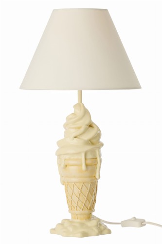 lampa stołowa ice cream żółta yellow j-line