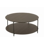stolik kawowy loft dark brown mały j-line
