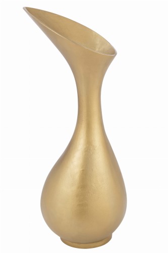 wazon olivia aluminium gold duży j-line
