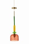 lampa sufitowa fiona szkło mix kolorów j-line
