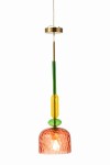lampa sufitowa fiona szkło mix kolorów j-line
