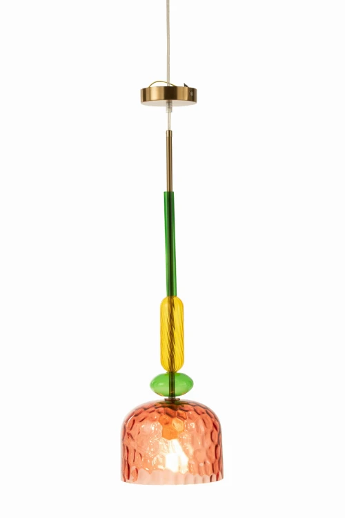 lampa sufitowa fiona szkło mix kolorów j-line