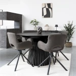 stół rozkładany osaka czarny dąb 120 cm house nordic
