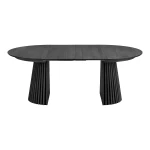stół rozkładany osaka czarny dąb 120 cm house nordic