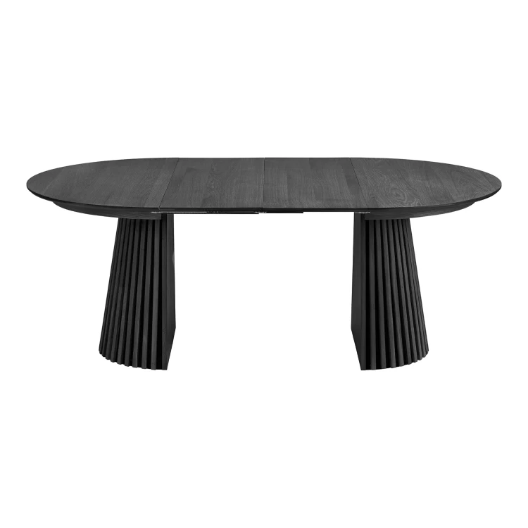 stół rozkładany osaka czarny dąb 120 cm house nordic