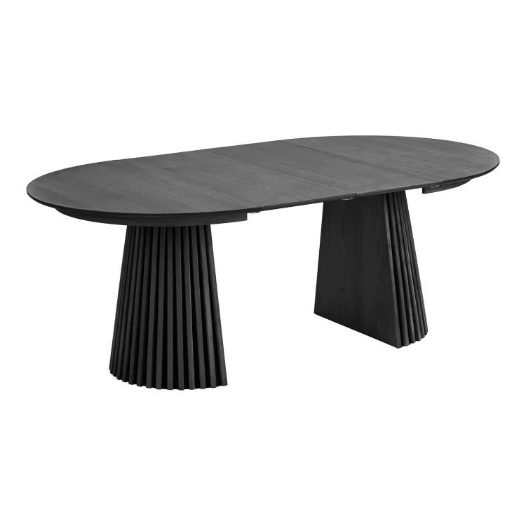 stół rozkładany osaka czarny dąb 120 cm house nordic