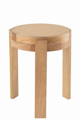 stołek pune mango wood natural j-line
