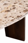 stolik kawowy mathilde  marble brown beige j-line