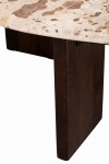 stolik kawowy mathilde  marble brown beige j-line