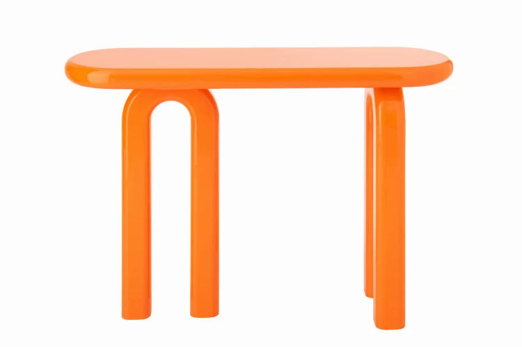 konsola nowoczesna archie pomarańczowa orange j-line