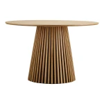 stół do jadalni osaka fornir dębowy naturalny 120 cm j-line