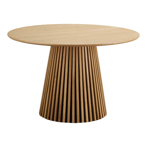 stół do jadalni osaka fornir dębowy naturalny 120 cm j-line