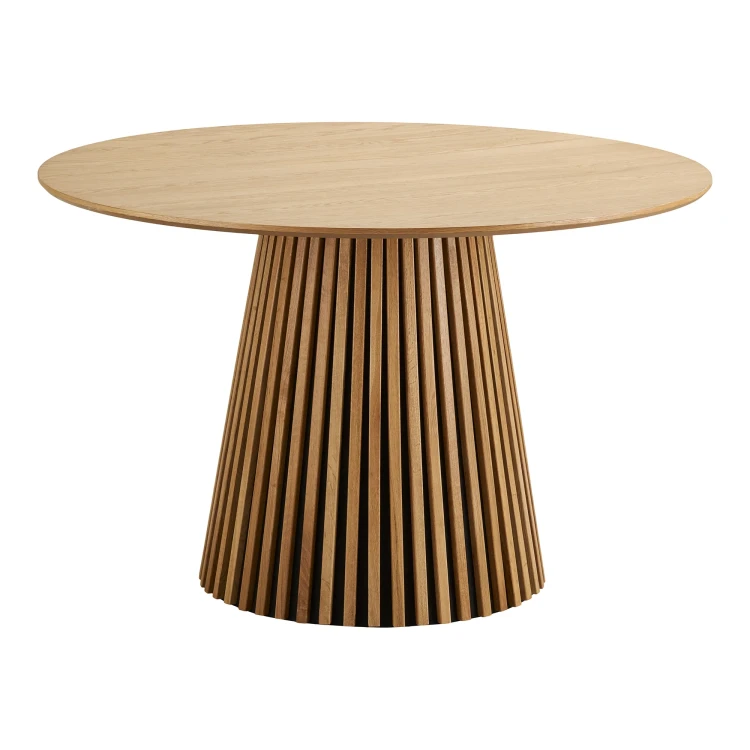 stół do jadalni osaka fornir dębowy naturalny 120 cm j-line