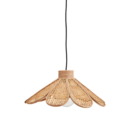 lampa rattanowa sufitowa