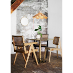 lampa boho z rattanu sufitowa Madam Stoltz