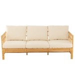 sofa rattanowa elise 3 osobowa j-line