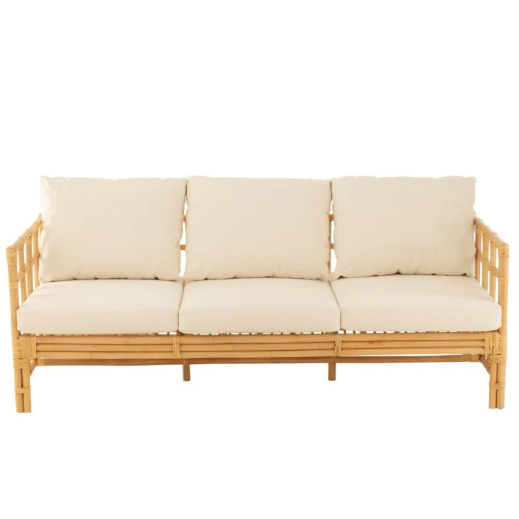 sofa rattanowa elise 3 osobowa j-line
