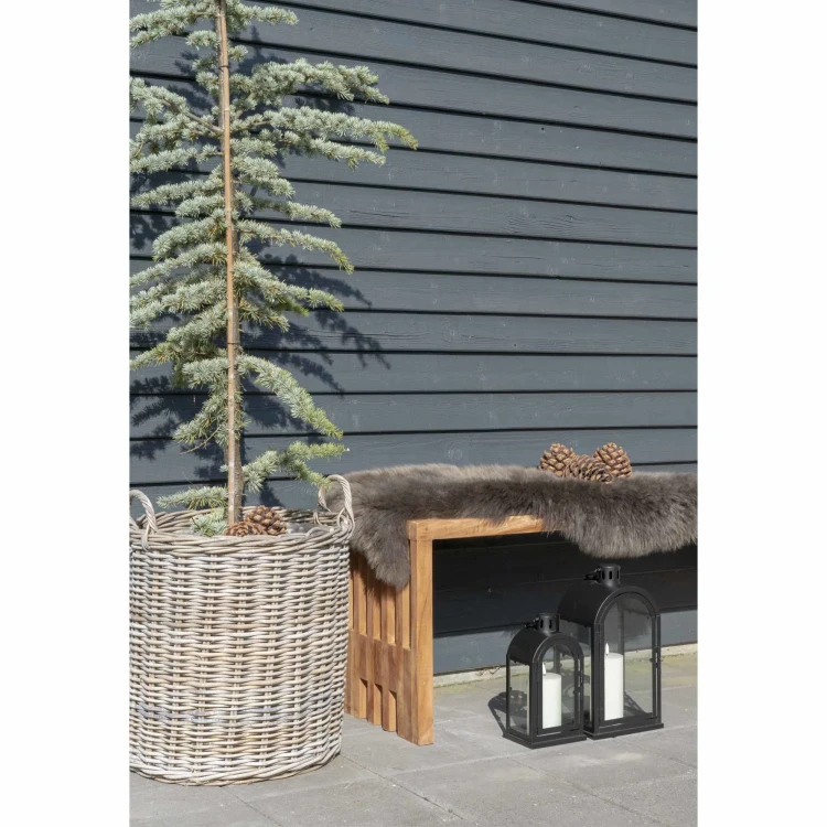 ławka z drewna tekowego naturalna house nordic