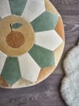puf we wzór patchworkowy do pokoju dziecięcego bloomingville