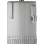 lampa stołowa z kloszem z juty bloomingville