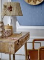 LAMPA STOŁOWA RAMA Z KLOSZEM Z JUTY - BLOOMINGVILLE