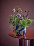 stół do jadalni della na trzech nogach czerwony bloomingville
